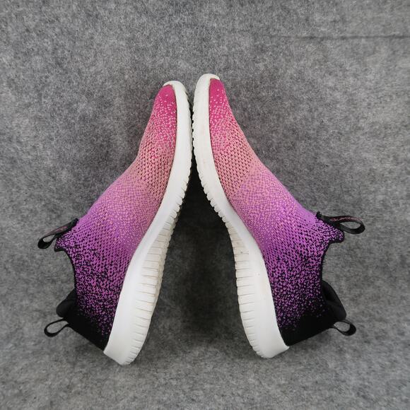 Skechers Shoes Kids 4 Slip On Sneakers Ultra Flex Casual Trainers Memory Foam - Picture 8 of 11